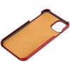 Crong Neat Cover - PU Leather dėklas skirtas Apple iPhone 11 Pro red