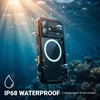 Crong Seal Cover vandeniui atsparus dėklas iPhone 17, juodas