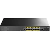 Ausinės Cudy GS2018PS2 valdomas L2 Gigabit Ethernet (10/100/1000) komutatorius su PoE palaikymu, 1U, juodas