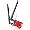 Ausinės CUDY WE3000S AX5400 Wi-Fi 6 tinklo plokštė su „Bluetooth“ 5.2, Intel AX210, PCIe, su radiatoriumi