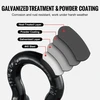 VEVOR 4 dalių D formos kilpų rinkinys su smeigėmis