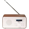 DAB+/FM radijas Denver DAB-30DW, tamsaus medžio