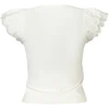 Damski T-shirt Guess Jeans su dekoltem w serek