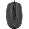 Pelė DEFENDER ALPHA MB-507 optinė 1000dpi 3P Juodas SILENT CLICK
