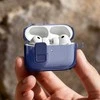 „AmazingThing Titan Pro Mag“ skaidrus dėklas, skirtas „AirPods Pro 3“ - Mėlyna