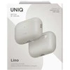 Dėklas UNIQ Lino skirtas AirPods Pro 3 gen Silicone beige