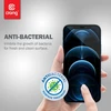 Crong Anti-Bacterial 3D Armor Glass - 9H apsauginis stiklas skirtas the entire screen of the Apple iPhone 12 Mini + installation frame