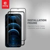 Crong Anti-Bacterial 3D Armor Glass - 9H apsauginis stiklas skirtas the entire screen of the Apple iPhone 12 Pro Max + installation frame