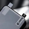 „Crong 7D Nano Flexible Glass“ – viso ekrano apsaugantis hibridinis 9H dėklas, skirtas „Apple iPhone“, „Apple iPhone 13 Pro Max“.