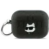 Dėklas ausinėms AirPods Pro 3 juodas Karl Lagerfeld