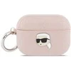 Dėklas Karl Lagerfeld Monogram Karl Head Case for AirPods Pro 3 - Rožinė