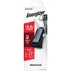 Dėklas Energizer Classic - Car įkroviklis 2x USB-A 2.4A 12W juodos spalvos