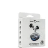 Dėklas Baltas Shark HYPERBEAT juodos Bluetooth į ausį įdedamos ausinės