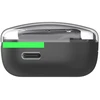 Dėklas Baltas Shark HYPERBEAT juodos Bluetooth į ausį įdedamos ausinės