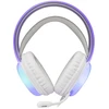 White Shark Peacock 2 ausinės su RGB apšvietimu
