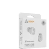 Dėklas Baltos belaidės Bluetooth ausinės į ausį Sbox EB-TWS538