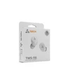 Dėklas Belaidės į ausį įdedamos ausinės Sbox EB-TWS115, baltos