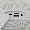 Dėklas Bluetooth garsiakalbis Baltas Shark GBT-619 Idakka Baltas