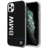 Dėklas BMW BMHCN65PCUBBK iPhone 11 Pro Max 11 6,5 Juodos spalvos/juodas deklas su atspausdintu logotipu