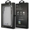 Dėklas BMW BMHCP12LMBTOK iPhone 12 Pro Max 6,7 skaidrus deklas Sandblast