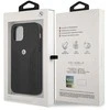 Dėklas BMW BMHCP12SRSPPK iPhone 12 mini 5,4 juodas/juodas deklas Leather Curve Perforate