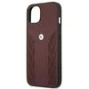 Dėklas BMW BMHCP13SRSPPR iPhone 13 mini 5,4 raudona/red deklas Leather Curve Perforate