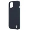 Dėklas BMW BMHCP13SSILNA iPhone 13 mini 5.4 tamsiai mėlyna/navy deklas Silikoninis parašas