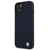 Dėklas BMW BMHCP13SSILNA iPhone 13 mini 5.4 tamsiai mėlyna/navy deklas Silikoninis parašas
