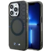 BMW BMHMP14LHGPK Apple iPhone 14 Pro 6.1″ Pilkas Pattern MagSafe Dėklas