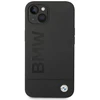 BMW BMHMP14MSLBLBK Apple iPhone 14 Plus / 15 Plus 6,7″ juodos spalvos kietas dėklas Silicone Signature Logo M