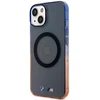BMW BMHMP14SHTGE dėklas Apple iPhone 14 15 13 6.1″ pilka kietas dėklas Gradient Bumper MagSafe