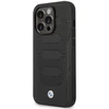 BMW BMHMP14X22RPSK dėklas Apple iPhone 14 Pro Max 6.7″ juodos spalvos Leather Seats Pattern MagSafe