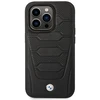 BMW BMHMP14X22RPSK dėklas Apple iPhone 14 Pro Max 6.7″ juodos spalvos Leather Seats Pattern MagSafe