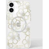 Dėklas Case-Mate Floral Gems MagSafe do iPhone 16 Plus auksinė