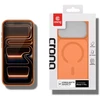 Dėklas Crong Hybrid Matte Magnetic iPhone 17 Pro, oranžinis