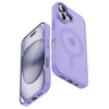 Dėklas Crong Hybrid Matte Magnetic iPhone 17, alyvinis