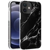 Crong Marble dėklas - dėklas skirtas Apple iPhone 12 Mini Juodas