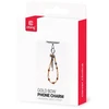 Dėklas Crong Phone Charm Gold Bow telefono pakabukas, aukso spalvos