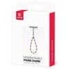 Dėklas Crong Phone Charm Modern Pearls telefono dirželis su perlais