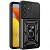 Hurtel Hybrid Armor Camshield dėklas skirtas Samsung Galaxy A57 – juodos spalvos