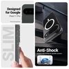 Dėklas Google Pixel 11 Pro Crong Hybrid Clear Magnetic, permatomas
