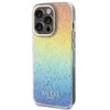 Dėklas Guess IML Faceted Mirror Disco Iridescent na iPhone 15 Pro - daugialypė terpė