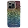 Dėklas Guess IML Faceted Mirror Disco Iridescent na iPhone 15 Pro - daugialypė terpė