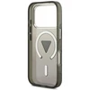 GUESS dėklas, skirtas IPHONE 17 Pro Max, suderinamas su MagSafe GUHMP17XHGTMLCGK (IML gradientas su trikampio logotipu), juodas