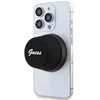 Dėklas Guess magnetinis Bluetooth garsiakalbis su MagSafe tvirtinimu, juodas