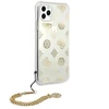 Guess Peony Chain dėklas iPhone 11 Pro telefonui, aukso spalvos