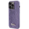 Dėklas Guess Sequin Script Metal ant iPhone 15 Pro Max - violetinė