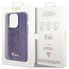 Dėklas Guess Sequin Script Metal ant iPhone 15 Pro Max - violetinė