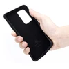 Crong Color Cover – lankstus dėklas, skirtas Huawei P40, juodas