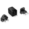 Dėklas Energizer Ultimate - Multiplug EU / UK / US GaN 20W PD mains įkroviklis juodos spalvos